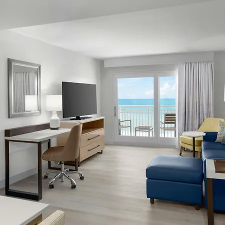 Residence Inn By Marriott Daytona Beach Oceanfront Daytona Beach Shores Exterior photo